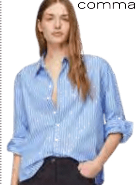 Ženska srajca comma, - Akcija v trgovini Jager