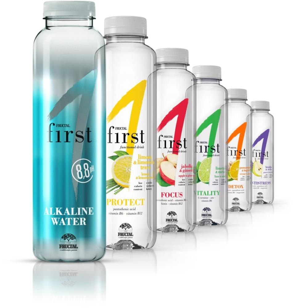Funkcionalna Voda First 4x 0,5l + 2x 0,5l BREZPLAČNO - Akcija v trgovini E.Leclerc