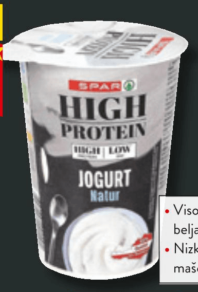 SPAR High Protein jogurt 500 g Akcija v trgovini Spar