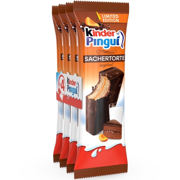 Mlečna rezina Kinder Pingui 4x30 g - Akcija v trgovini Mercator