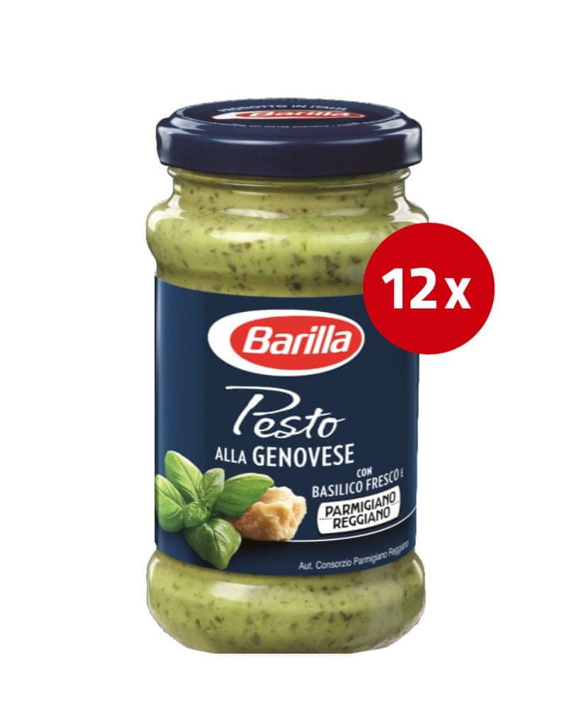 Omaka pesto z baziliko in pistacijami ali s paradižnikom Barilla 190 g ali 200 g Akcija v trgovini Spar