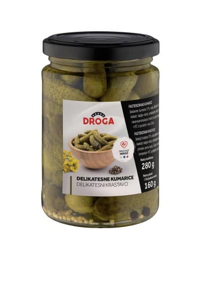 Droga konzervirana zelenjava 280 g do 1000 g Akcija v trgovini Tuš