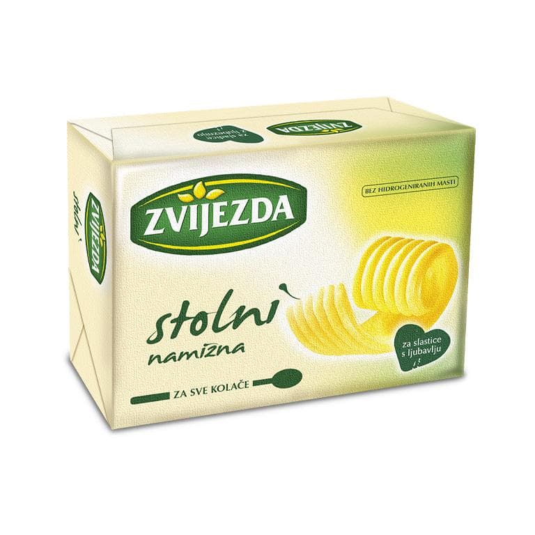 Zvijezda delikatesna margarina extra 250 g Akcija v trgovini Mercator