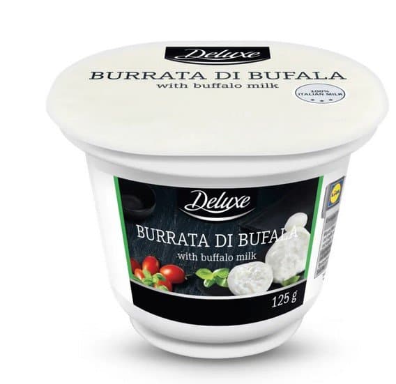 Deluxe Sir „Burrata“ 125 g Akcija v trgovini Lidl