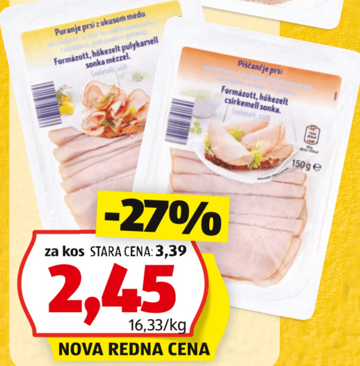 New Lifestyle Lahki Narezek 150 g Akcija v trgovini Hofer