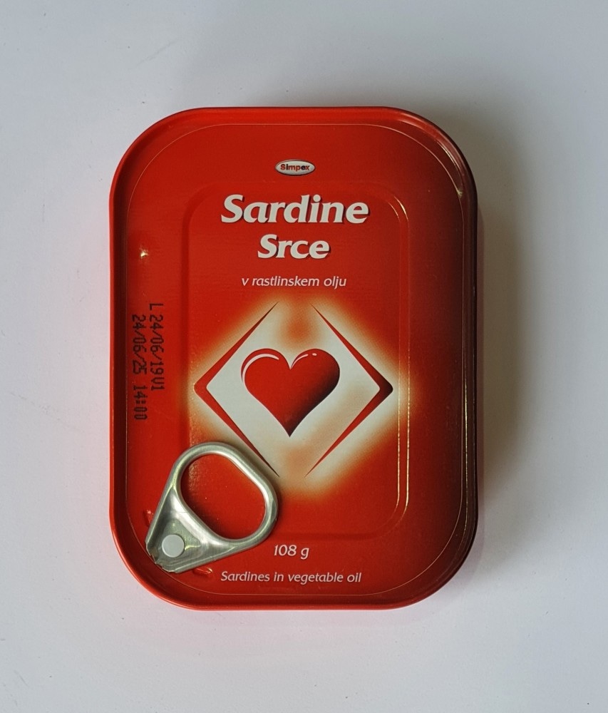 Sardine Srce 115 g - Akcija v trgovini E.Leclerc
