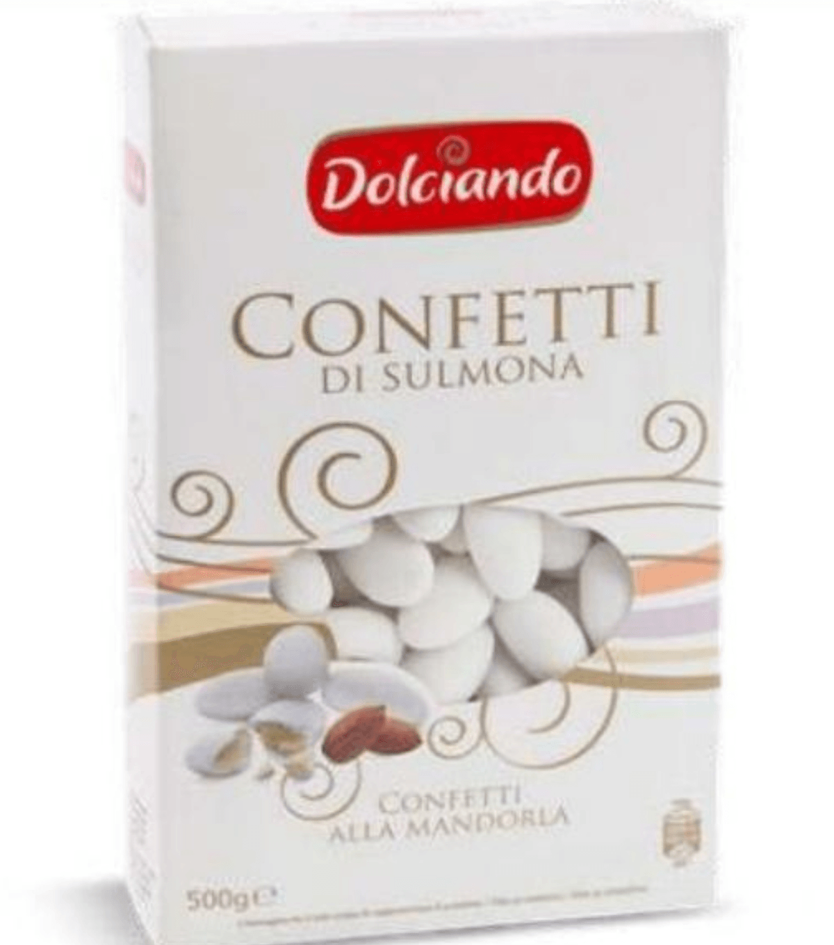 Dolciando konfeti z mandlji 500 g Akcija v trgovini Eurospin