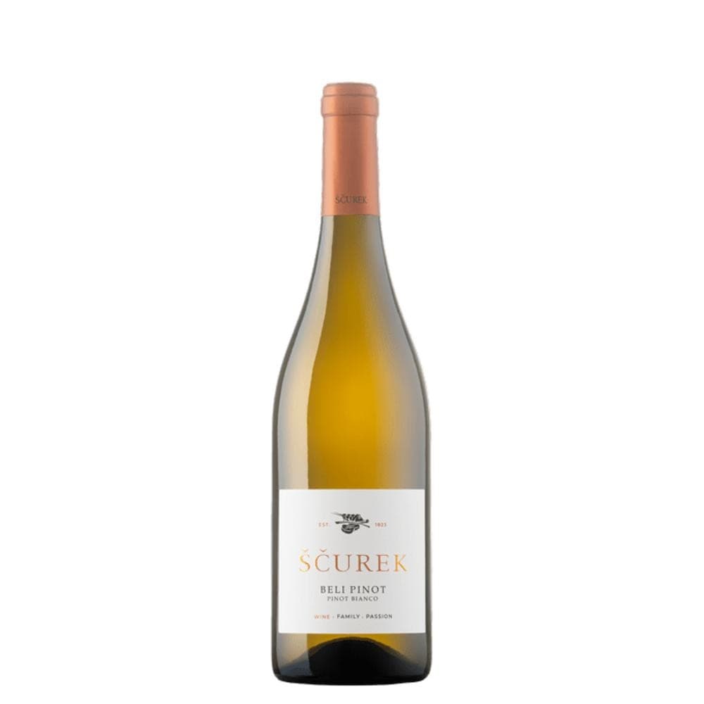 Rumena Rebula, Sivi Pinot ali Chardonnay "Scurek" 0,75 l Akcija v trgovini E.Leclerc