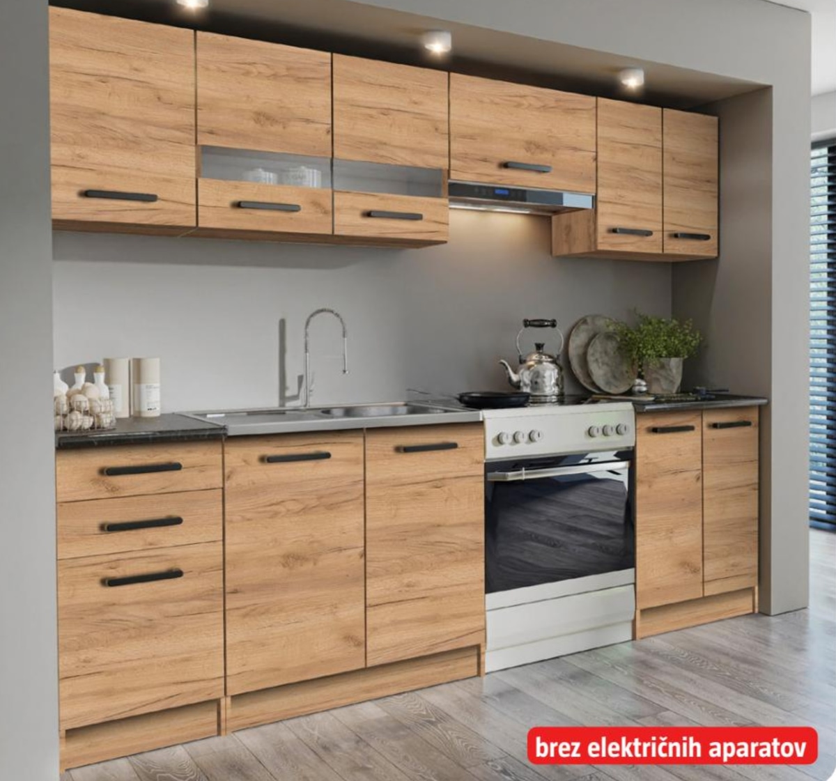 Kuhinja 'Romantica' - Akcija v trgovini Bauhaus