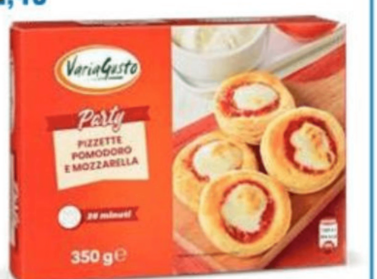 Varia Gusto Mini pice iz listnatega testa 350 g Akcija v trgovini Eurospin
