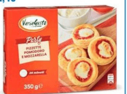 Varia Gusto Mini pice iz listnatega testa