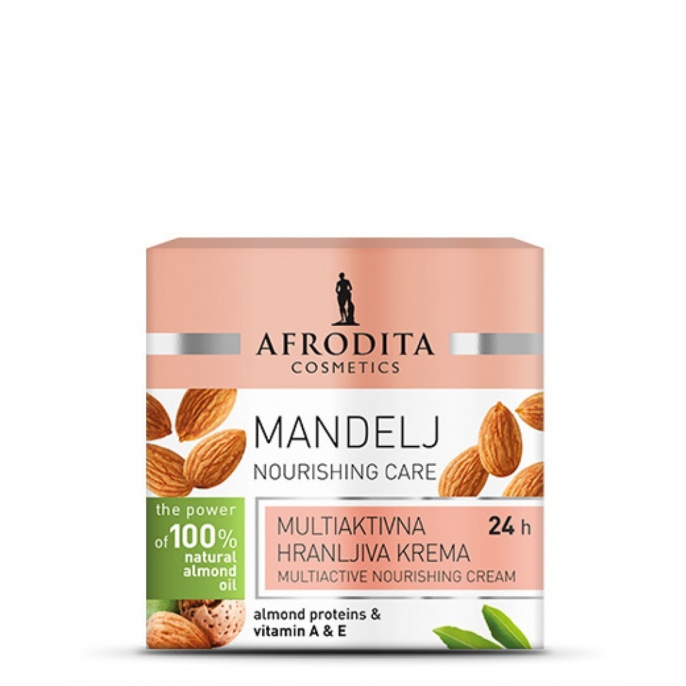 Krema za obraz Mandelj kozmetika Afrodita 50 ml Akcija v trgovini E.Leclerc