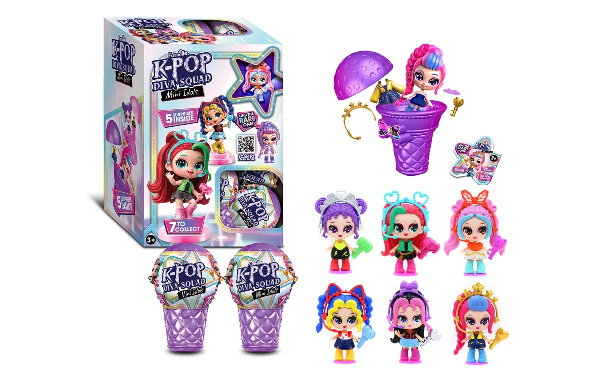 K-POP mini punčka presenečenja Akcija v trgovini Mercator