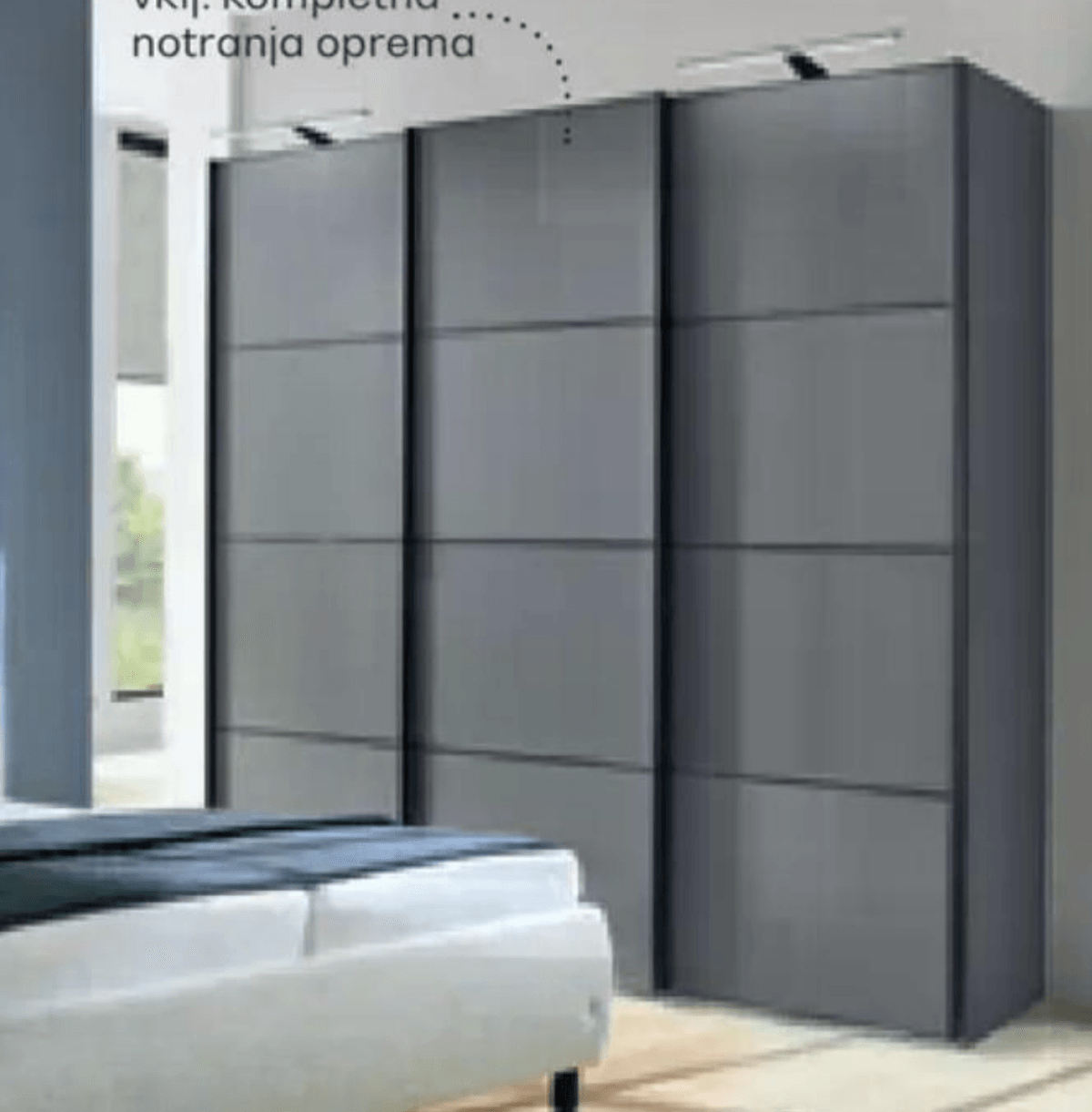 Omara z drsnimi vrati MARTIN HAUPT - Akcija v trgovini Rutar