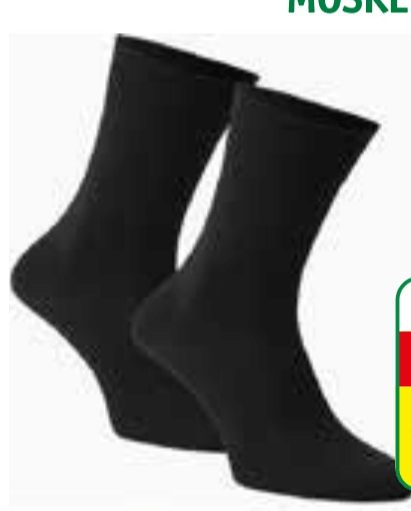 Moške nogavice Bamboo Vel.: 39-46 Polzela - Akcija v trgovini Jager