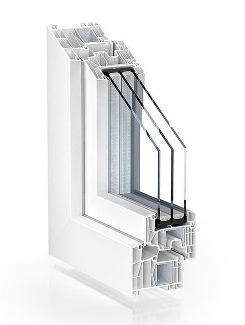 PVC okno Trocal 80 x 80 cm Akcija v trgovini Jager