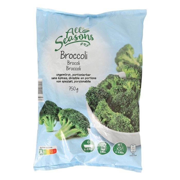 All Seasons Brokoli 750 g Akcija v trgovini Hofer