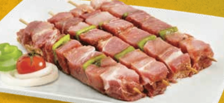 Svinjski ražnjiči 1 kg Akcija v trgovini Tuš