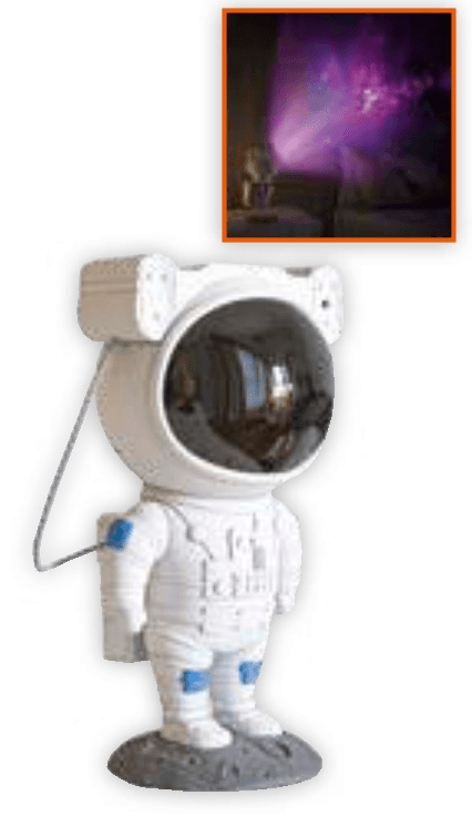 Projekcijska svetilka Astronaut Akcija v trgovini Mueller