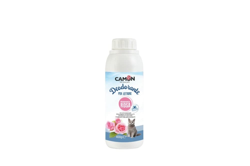 Camon Deodorante per Lettiera Fragranza Rosa 400g Akcija v trgovini Mr. Pet