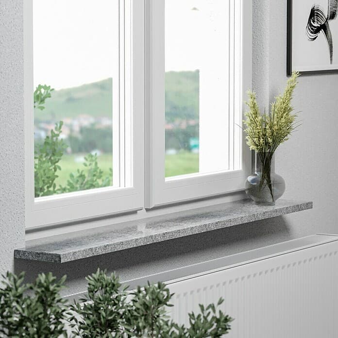 Okenska polica Bianco Cordo d 88/113 x š 20 cm Akcija v trgovini Bauhaus