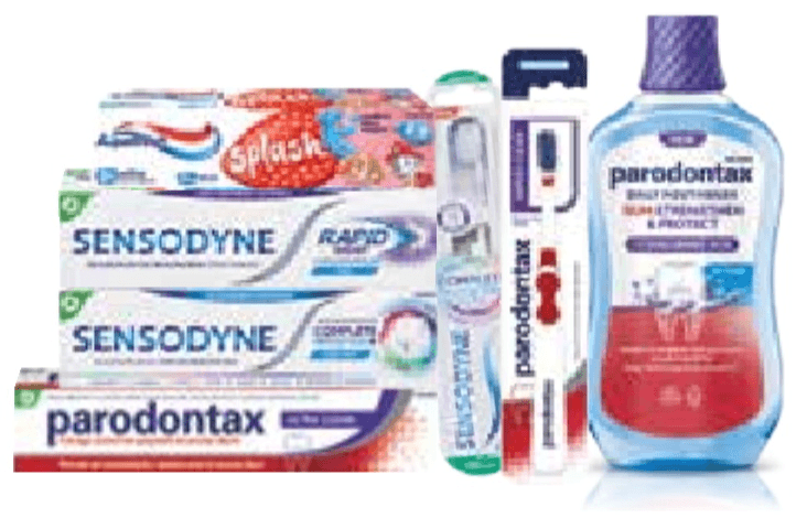 Sensodyne in drugi izdelki - Akcija v trgovini Tuš