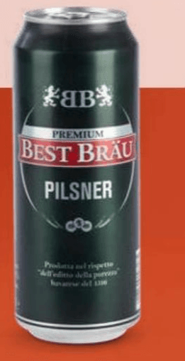 Best Bräu pivo Premium Pilsner 500 ml Akcija v trgovini Eurospin