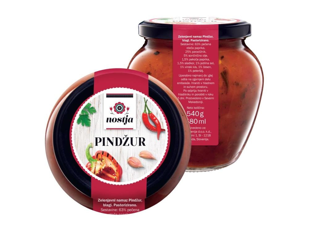 Nostja Pindžur 540 g - Akcija v trgovini Lidl