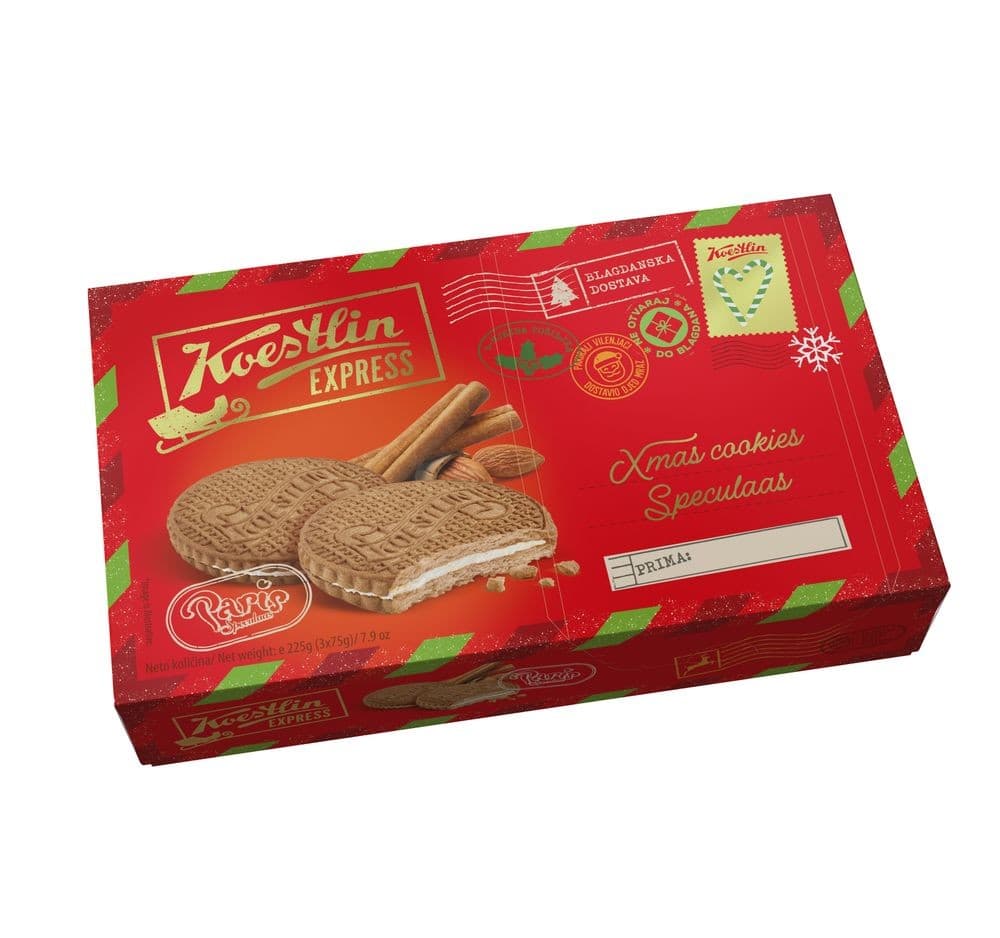 Koestlin cimetovi piškoti speculaas 3x75 g Akcija v trgovini Jager