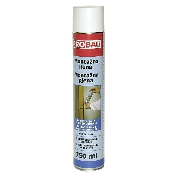 Univerzalna montažna pena 750 ml PROBAU - Akcija v trgovini Bauhaus