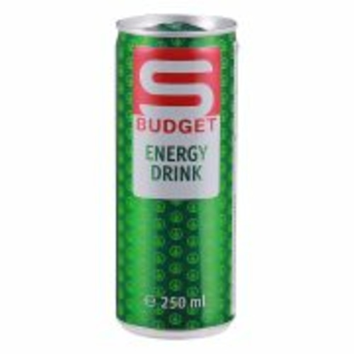 Energijska pijača 250 ml Budget - Akcija v trgovini Spar
