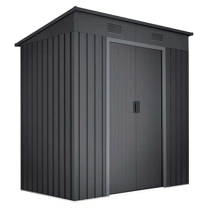 Vrtna lopa 'Oulu Dark' d 225 x š 120 x v 174-202 cm, površina 2,7 m² Akcija v trgovini Bauhaus