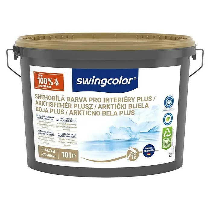 Swingcolor Mix arktično bela barva 'Arktisweiss Plus Basis 2 ali 4' 2,5 l - Akcija v trgovini Bauhaus