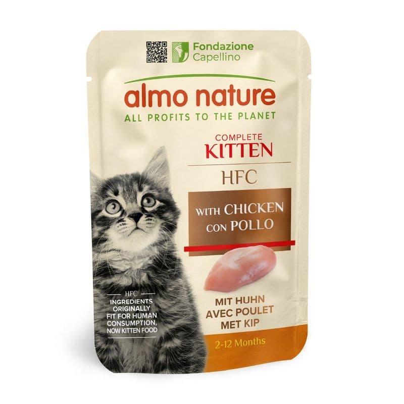 Almo Nature HFC Complete mokra hrana za mačje mladiče 55g Akcija v trgovini Mr. Pet