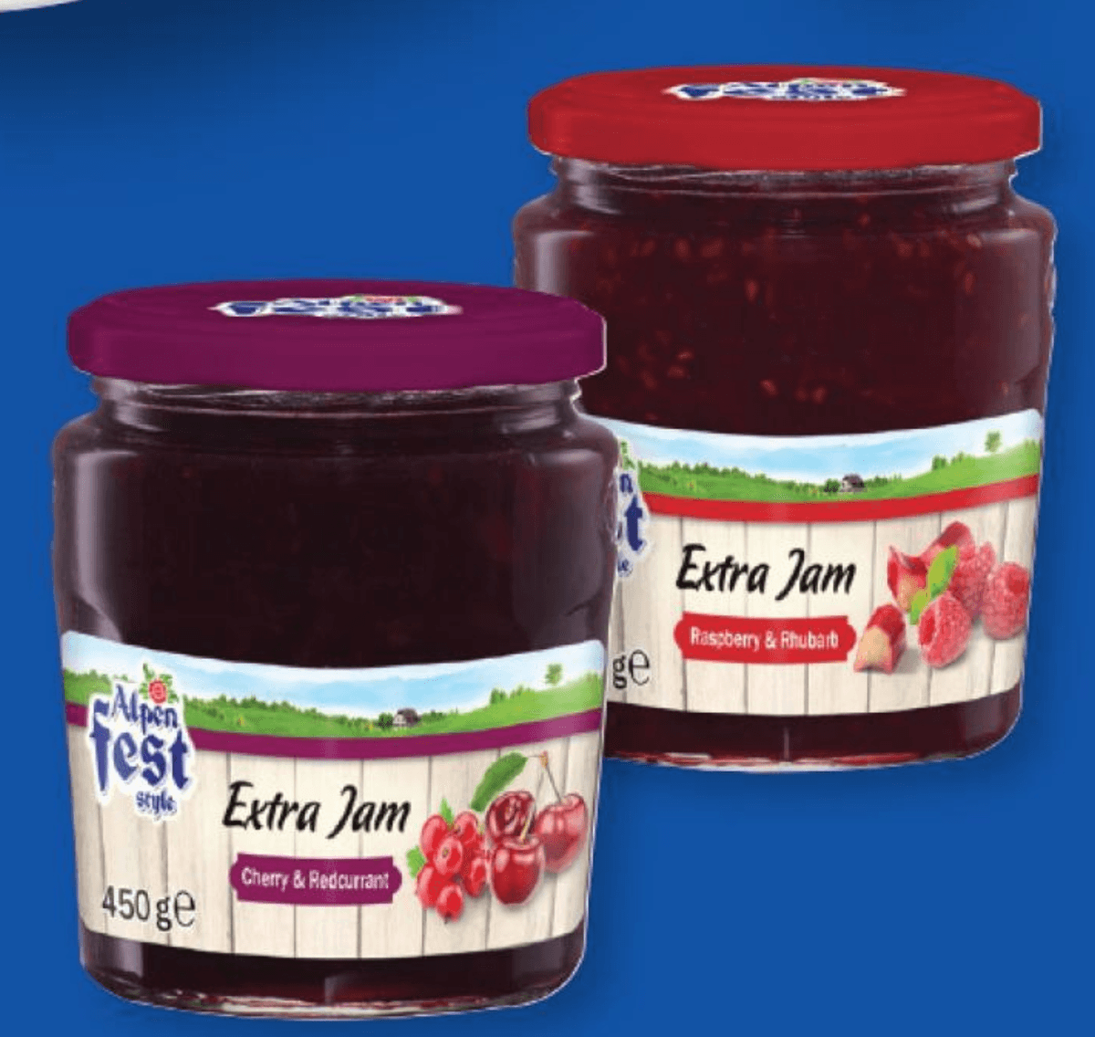 Alpenfest sadni namaz 450 g Akcija v trgovini Lidl