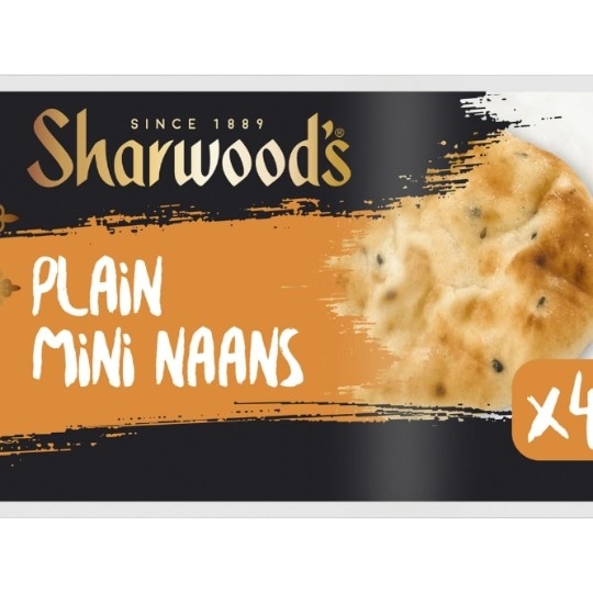 Sharwoods mini kruhki naan 260 g Akcija v trgovini E.Leclerc