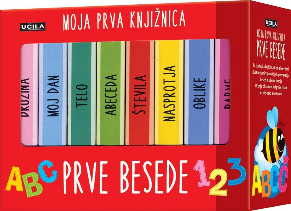 Moja prva knjižnica Čustva UČILA Akcija v trgovini Lidl