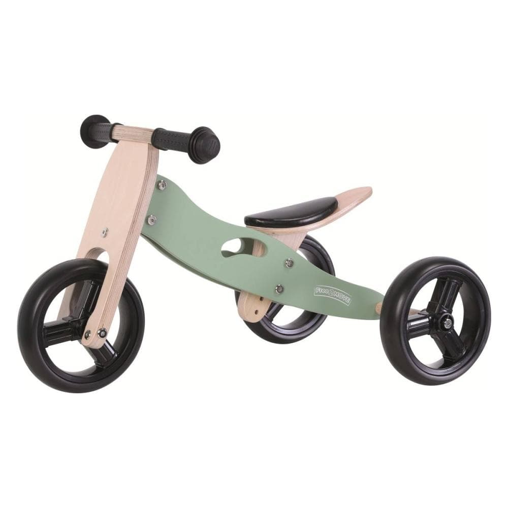 Free 2 Move Leseni trikolesnik in poganjalec Rider 2 v 1 Akcija v trgovini Baby Center