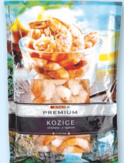 Kozice 400 g SPAR PREMIUM Akcija v trgovini Spar