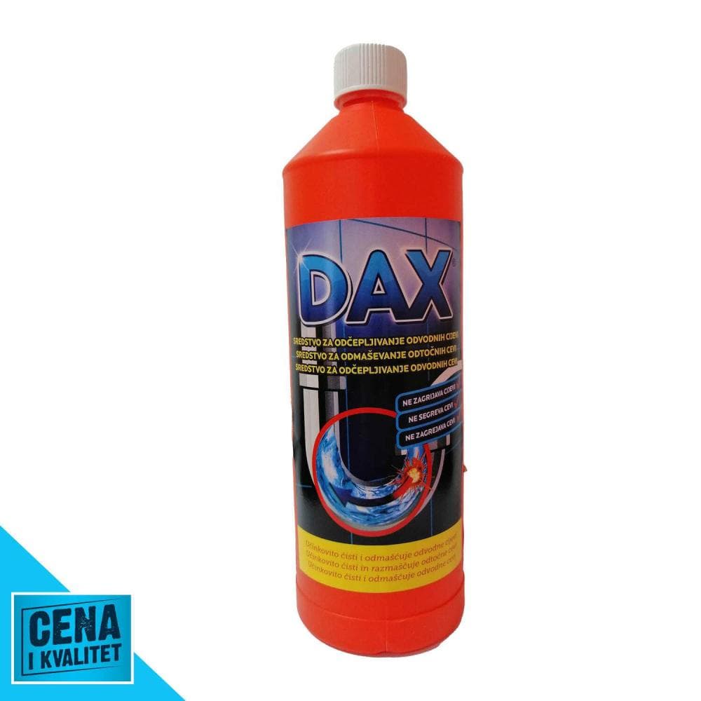 Čistilo za odtok Dax gel 1000 ml Akcija v trgovini Mercator