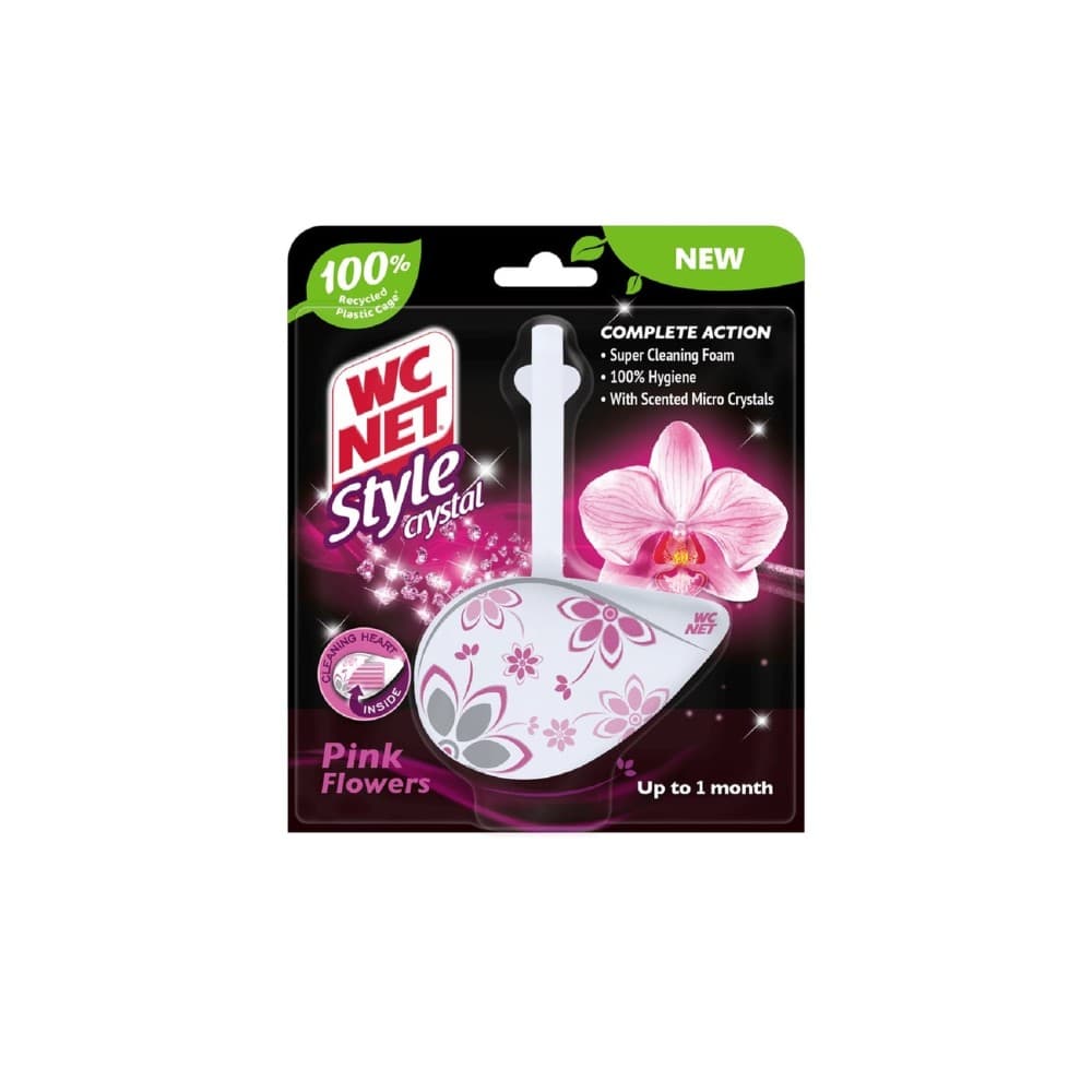 WC Net Style Pink Harmony obešanka za WC školjko 36.5g Akcija v trgovini Tuš