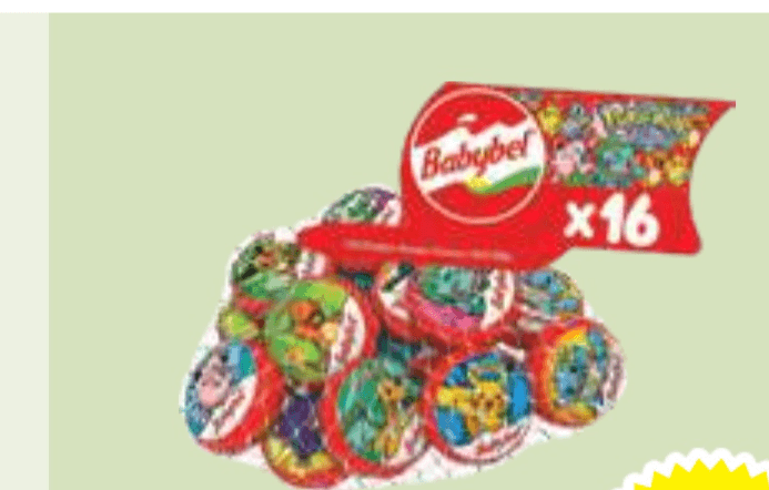 Sir Babybel 352 g - Akcija v trgovini E.Leclerc