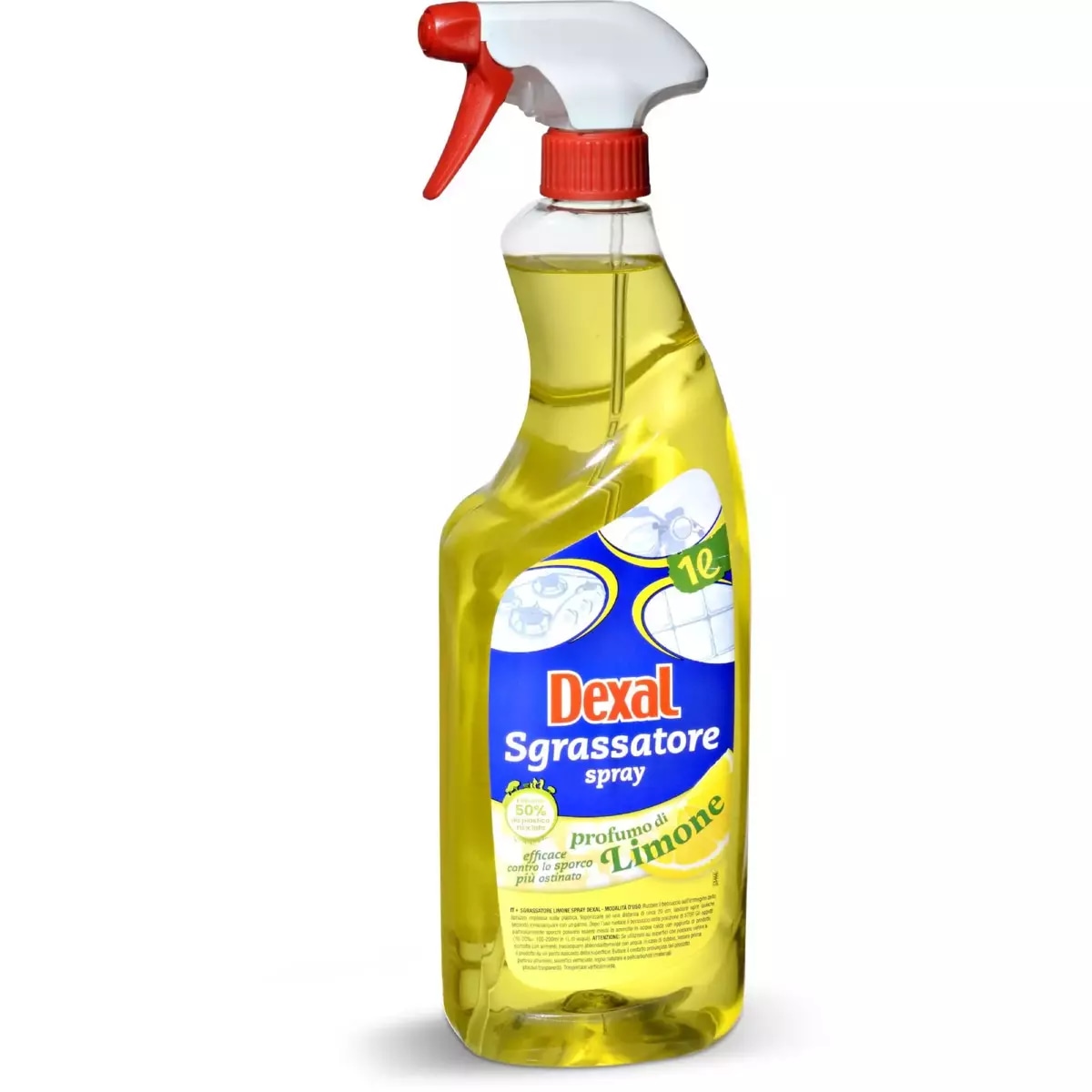 Dexal Sgrassatore spray razmaščevalec z vonjem limone 1 l Akcija v trgovini Eurospin