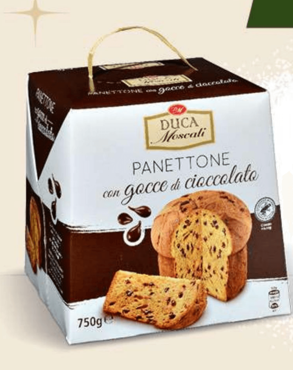 Duca Moscati Pecivo Panettone 750 g Akcija v trgovini Eurospin
