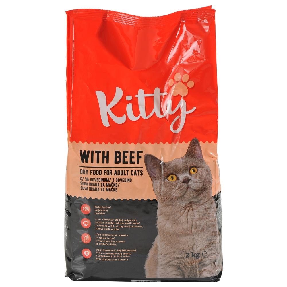 Hrana Kitty 2 kg - Akcija v trgovini Mercator