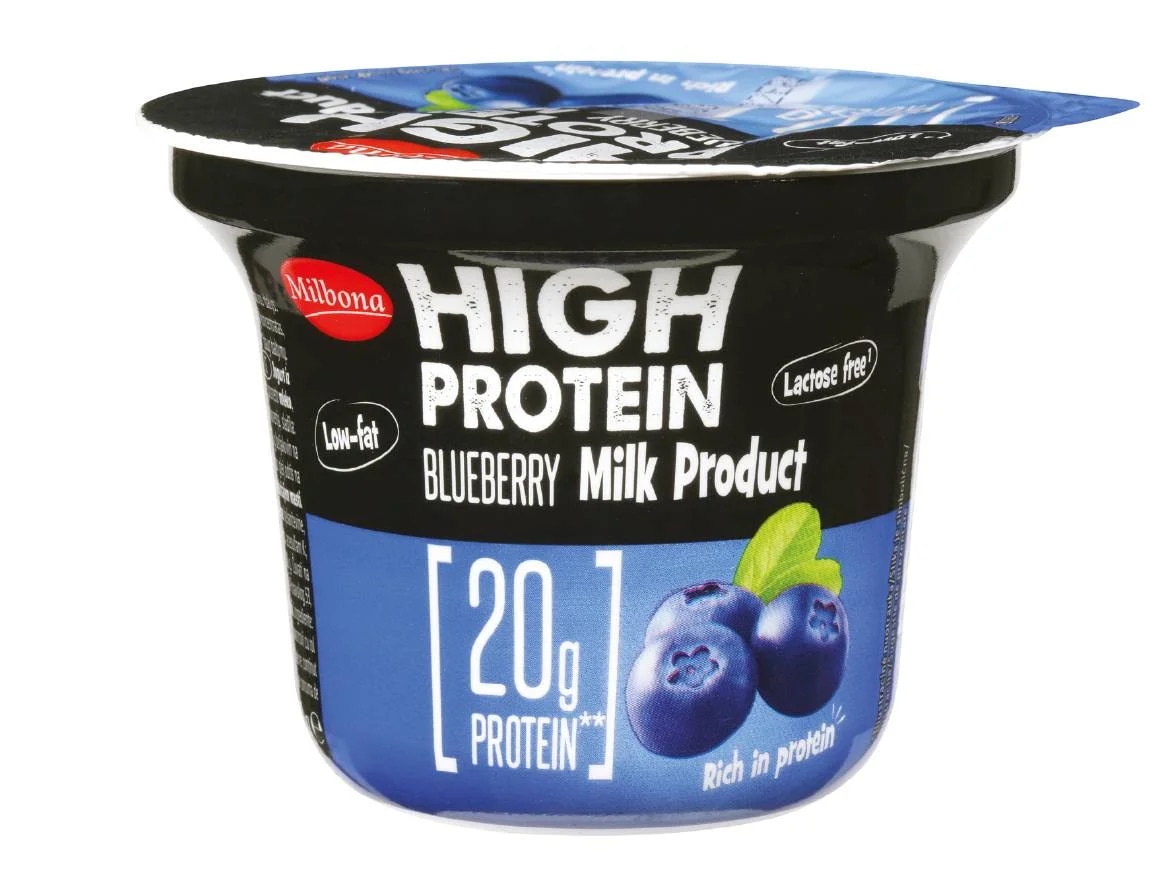 Proteinski sadni jogurt 2 x 170 g Milbona Akcija v trgovini Lidl