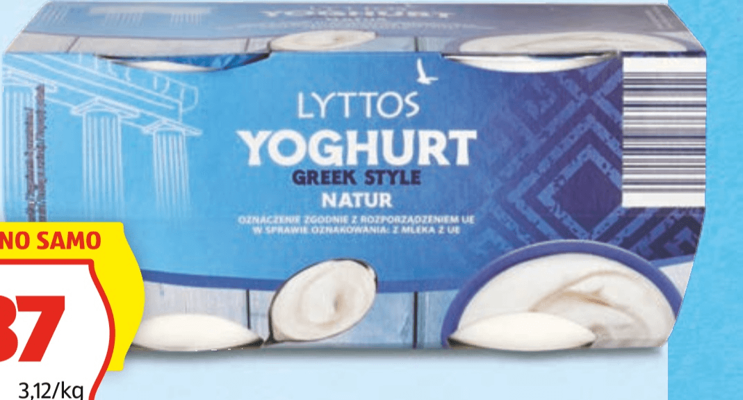 LYTTOS Jogurt na grški način 4 x 150 g - Akcija v trgovini Hofer