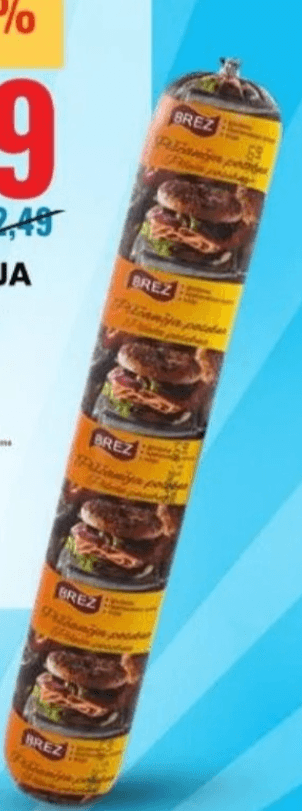 Piščančja posebna 1 kg - Akcija v trgovini Eurospin