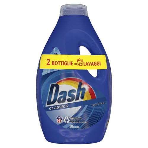 Detergent za pranje perila Dash 2,1 kg ali do 42 pranj ali 1,8 l ali do 40 pranj ali 30 kapsul Akcija v trgovini E.Leclerc