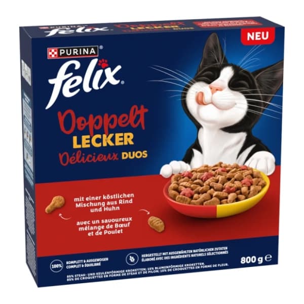 Felix Doubly Delicious hrana za mačke 800 g Akcija v trgovini Jager